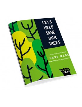 Ecosave Growing Green Personalized Plantable  Notebook